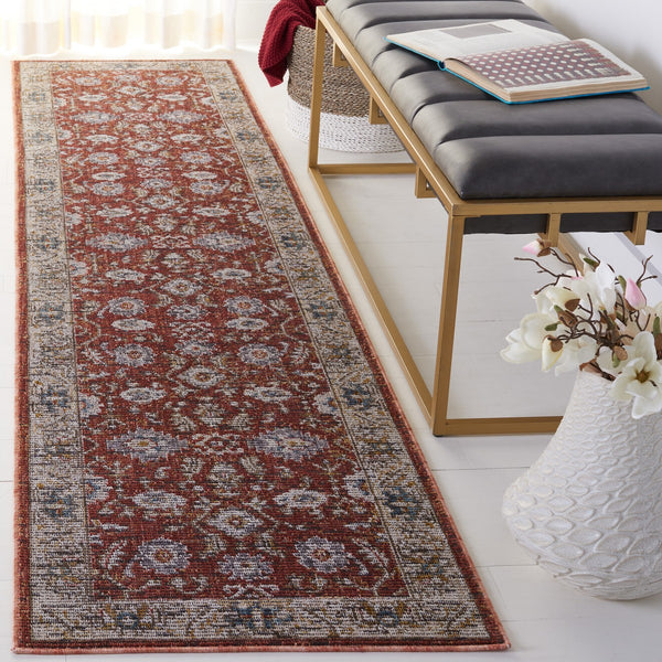 Safavieh Sierra 404 Power Loomed 78% Polypropylene/14% Cotton/ 8% Latex Traditional Rug SRA404A-9
