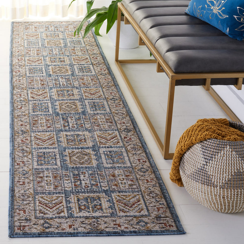 Safavieh Sierra 406 Power Loomed 78% Polypropylene/14% Cotton/ 8% Latex Traditional Rug SRA406A-9