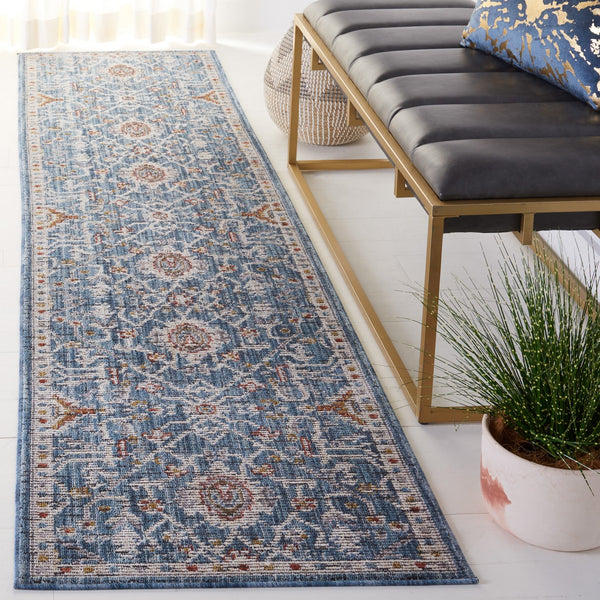 Safavieh Sierra 408 Power Loomed 78% Polypropylene/14% Cotton/ 8% Latex Traditional Rug SRA408M-9