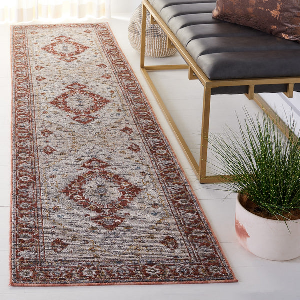 Safavieh Sierra 410 Power Loomed 78% Polypropylene/14% Cotton/ 8% Latex Traditional Rug SRA410A-9