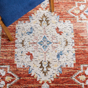 Safavieh Sierra 412 Power Loomed 78% Polypropylene/14% Cotton/ 8% Latex Traditional Rug SRA412A-9