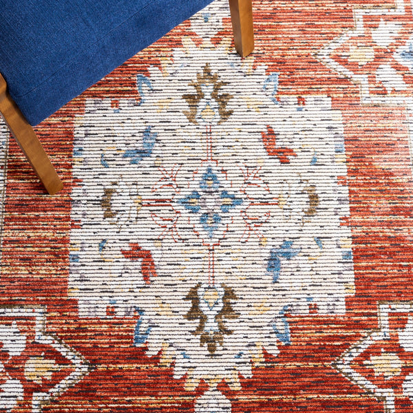 Safavieh Sierra 412 Power Loomed 78% Polypropylene/14% Cotton/ 8% Latex Traditional Rug SRA412A-9