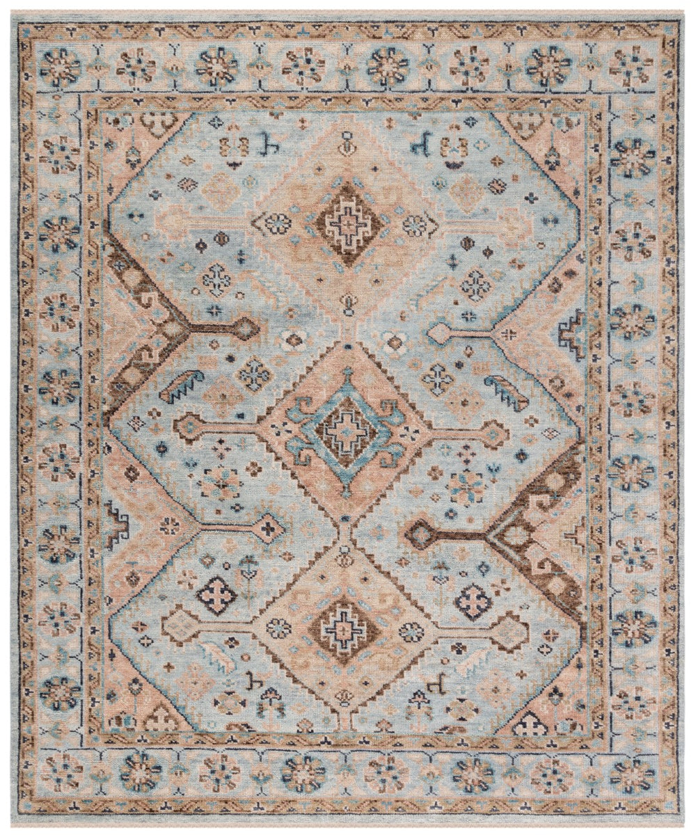 Safavieh Samarkand 127 Hand Knotted 70% Wool and 30% Cotton Traditional Rug SRK127L-9