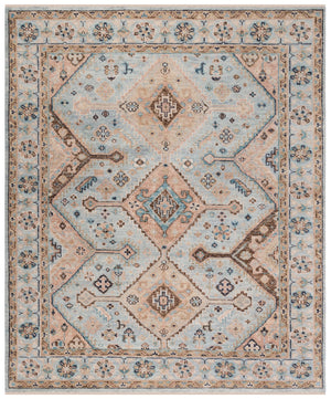 Safavieh Samarkand 127 Hand Knotted 70% Wool and 30% Cotton Traditional Rug SRK127L-9