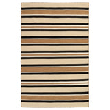 Sorrento Cabana Stripe Classic Indoor/Outdoor Hand Woven 100% Polyester Rug