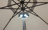 Simply Shade - Treasure Garden Selene Hexagon Umbrella Light Bronze 8.56"