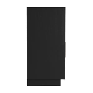 Legends Furniture Eclectic Modern TV Stand with Electric Fireplace Included, Black SS5210.SLS