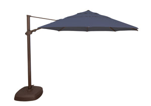 Simply Shade - Treasure Garden Fiji 11.5' Octagon in Sunbrella Fabric Navy / Bronze 11.5' Octagon