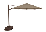 Simply Shade - Treasure Garden Fiji 11.5' Octagon in Solefin Fabric Taupe / Bronze 11.5' Octagon