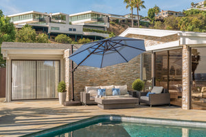 Simply Shade - Treasure Garden Fiji 11.5' Octagon in Sunbrella Fabric Ginkgo / Bronze 11.5' Oct