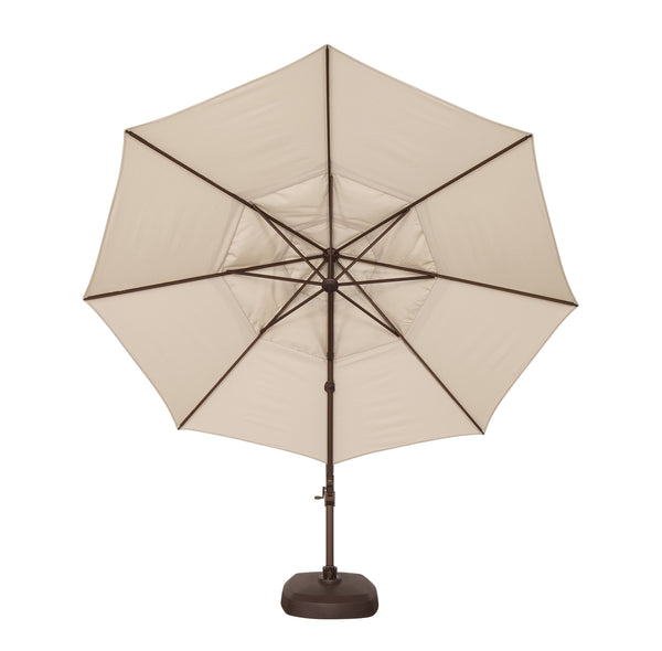 Simply Shade - Treasure Garden Fiji 11.5' Octagon in Sunbrella Fabric Ginkgo / Bronze 11.5' Oct