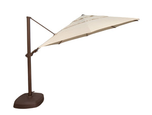 Simply Shade - Treasure Garden Fiji 11.5' Octagon in Sunbrella Fabric Ginkgo / Bronze 11.5' Oct