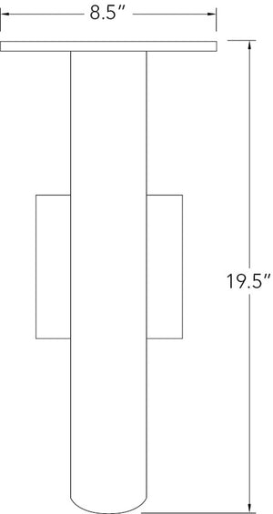 Simply Shade - Treasure Garden In-Ground Mount Kit Bronze  8.5" Dia