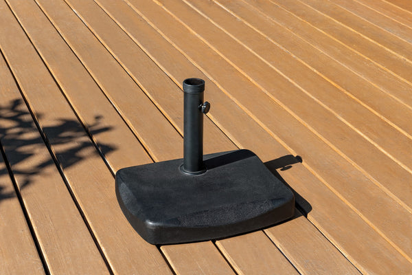 Simply Shade - Treasure Garden Marco 50lb Polycrete Base Black 