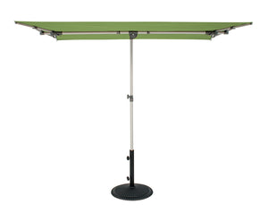 Simply Shade - Treasure Garden Capri 4.95' x 6.93' Rectangle Balcony in Polyester Fabric Lime / Platinum 4.95' x 6.93' Rect