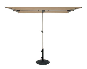 Simply Shade - Treasure Garden Capri 4.95' x 6.93' Rectangle Balcony in Polyester Fabric Antique Beige / Platinum 4.95' x 6.93' Rectangle