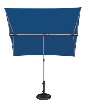 Simply Shade - Treasure Garden Capri 4.95' x 6.93' Rectangle Balcony in Polyester Fabric Stone / Platinum 4.95' x 6.93' Rectangle