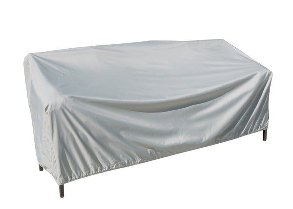 Simply Shade - Treasure Garden X-Large Sofa/Curved Sofa  in 160g Polyester Fabric Grey /  96"W x 42"D x 43"H