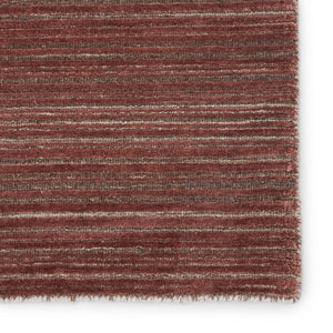 Jaipur Living Gradient Handwoven Solid Red/ Brown Area Rug (10'X14')