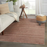 Jaipur Living Gradient Handwoven Solid Red/ Brown Area Rug (10'X14')