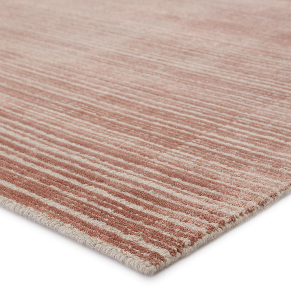 Jaipur Living Gradient Handwoven Solid Dark Pink/ Cream Area Rug (10'X14')