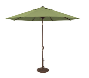 Simply Shade - Treasure Garden Aruba 9' Octagon Auto Tilt in Sunbrella Fabric Ginkgo / Bronze 9' Octagon