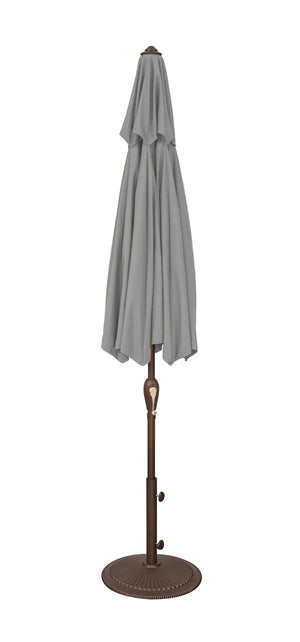Simply Shade - Treasure Garden Aruba 9' Octagon Auto Tilt in Solefin Fabric Taupe / Bronze 9' Octagon