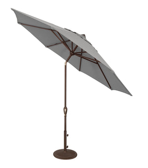 Simply Shade - Treasure Garden Aruba 9' Octagon Auto Tilt in Solefin Fabric Taupe / Bronze 9' Octagon