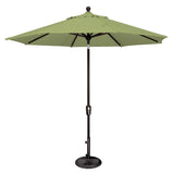 Simply Shade - Treasure Garden Catalina 9' Octagon Push Button Tilt in Sunbrella Fabric Ginkgo / Black 9' Octagon