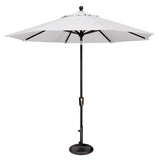 Simply Shade - Treasure Garden Catalina 9' Octagon Push Button Tilt in Sunbrella Fabric Natural / Black 9' Octagon