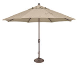 Simply Shade - Treasure Garden Catalina 11' Octagon Push Button Tilt in Sunbrella Fabric Antique Beige / Bronze  11' Octagon