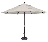 Simply Shade - Treasure Garden Catalina 11' Octagon Push Button Tilt in Sunbrella Fabric Natural / Black  11' Octagon