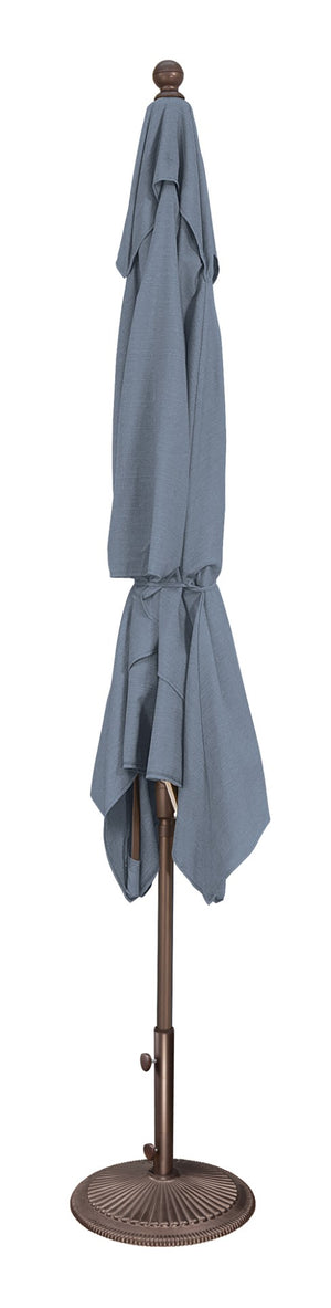 Simply Shade - Treasure Garden Catalina 6.6' x 10' Rectangle Push Button Tilt in Solefin Fabric Taupe / Bronze  6.6' x 10' Rectangle