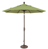 Simply Shade - Treasure Garden Catalina 7.5' Octagon Push Button Tilt in Sunbrella Fabric Ginkgo / Bronze  7.5' Octagon