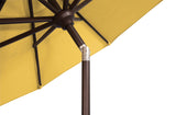 Simply Shade - Treasure Garden Catalina 7.5' Octagon Push Button Tilt in Sunbrella Fabric Ginkgo / Bronze  7.5' Octagon