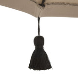 Simply Shade - Treasure Garden Isabela 8.5' Round Auto Tilt in Sunbrella Fabric Ginkgo / Black 8.5' Round