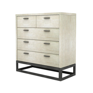 LH Imports Starlight 5 Drawer Chest STAX005