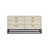 LH Imports Starlight 6 Drawer Dresser STAX006