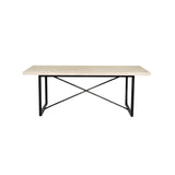 LH Imports Starlight Dining Table STAX010
