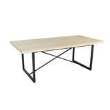 LH Imports Starlight Dining Table STAX010