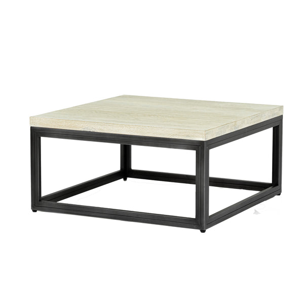 LH Imports Starlight Square Coffee Table STAX032