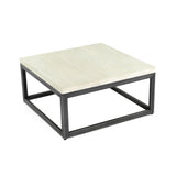 LH Imports Starlight Square Coffee Table STAX032