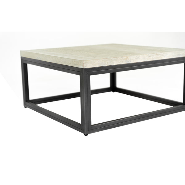 LH Imports Starlight Square Coffee Table STAX032
