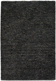 Chandra Rugs Sterling 100% Polyester Hand-Woven Contemporary Shag Rug Charcoal/Brown/Tan 9' x 13'