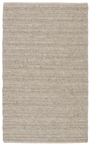 Jaipur Living Nebula Handmade Solid Beige/ Cream Area Rug (10'X14')