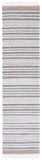Striped Kilim 106 Flat Weave Polyester Rug