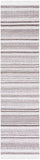 Striped Kilim 108 Flat Weave Polyester Rug