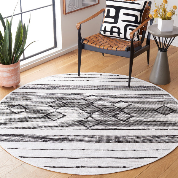 Safavieh Striped Kilim 203 Flat Weave Cotton Rug STK203A-8