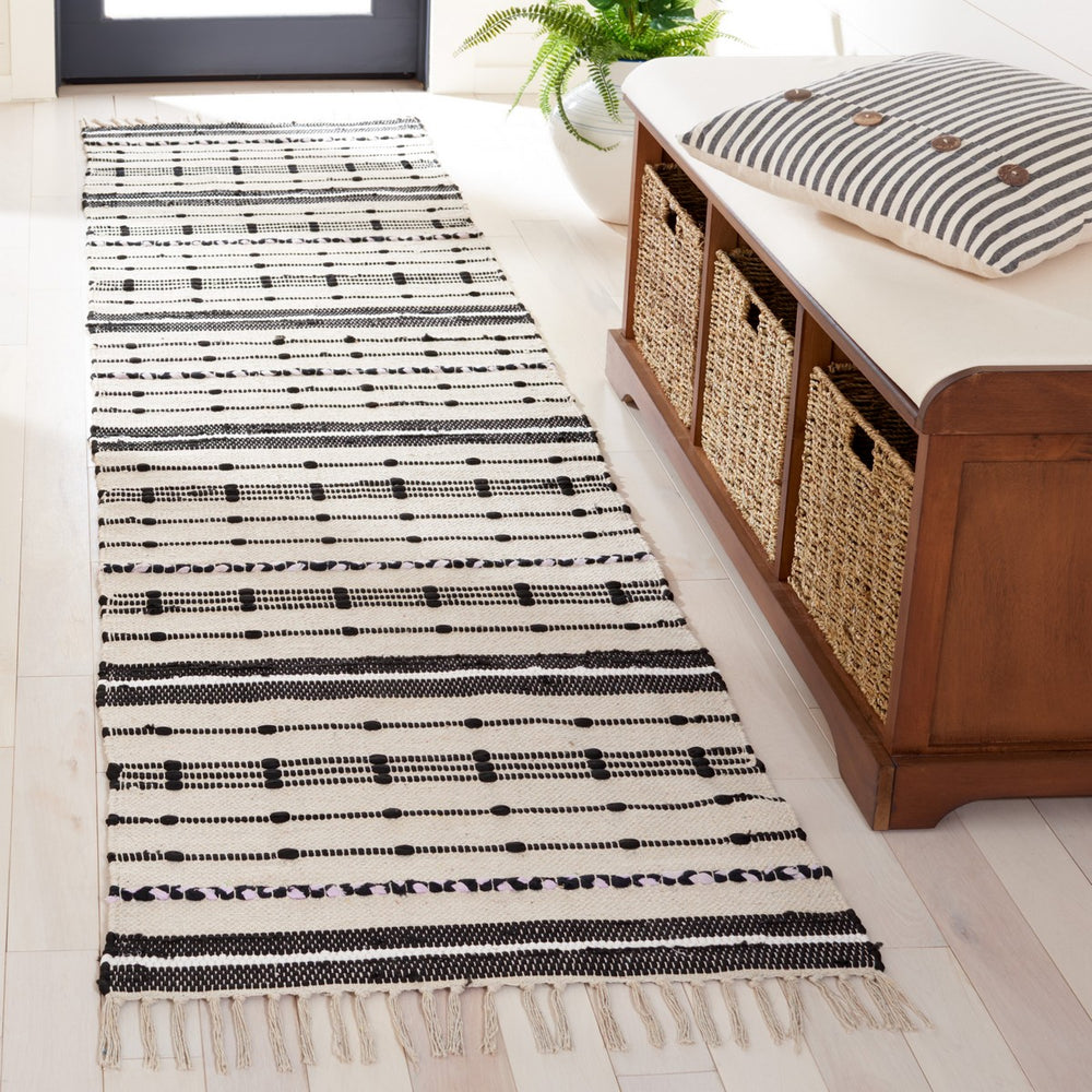 Safavieh Striped Kilim 206 Flat Weave Cotton Rug STK206B-8