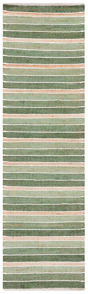 Safavieh Striped Kilim 312 Hand Woven 70% Jute/20% Cotton/and 10% Wool Contemporary Rug STK312Y-6